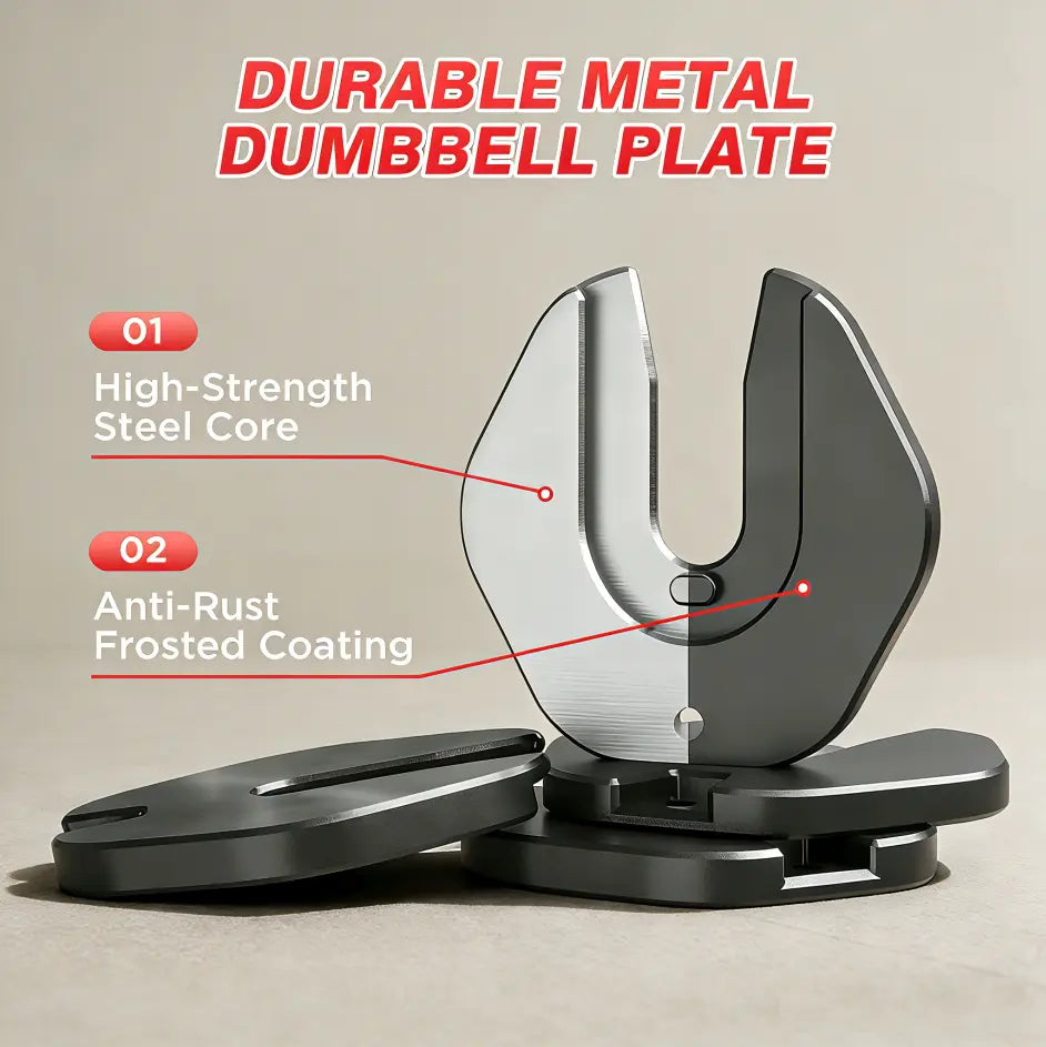 Adjustable Dumbbell Set, 25-85 Lb All-In-1 Weights with Textured Non-Slip Grip, Quick 1-Hand Adjustment and Dual-Lock System for Home Gym Weightlifting, Space Saver with PP Tray, Pp Stand
